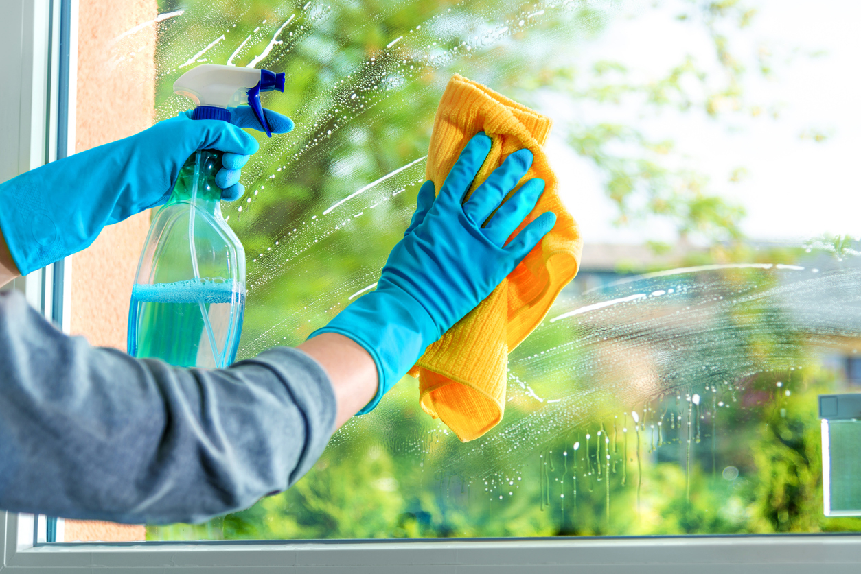 Kit de base pour nettoyage des vitres
