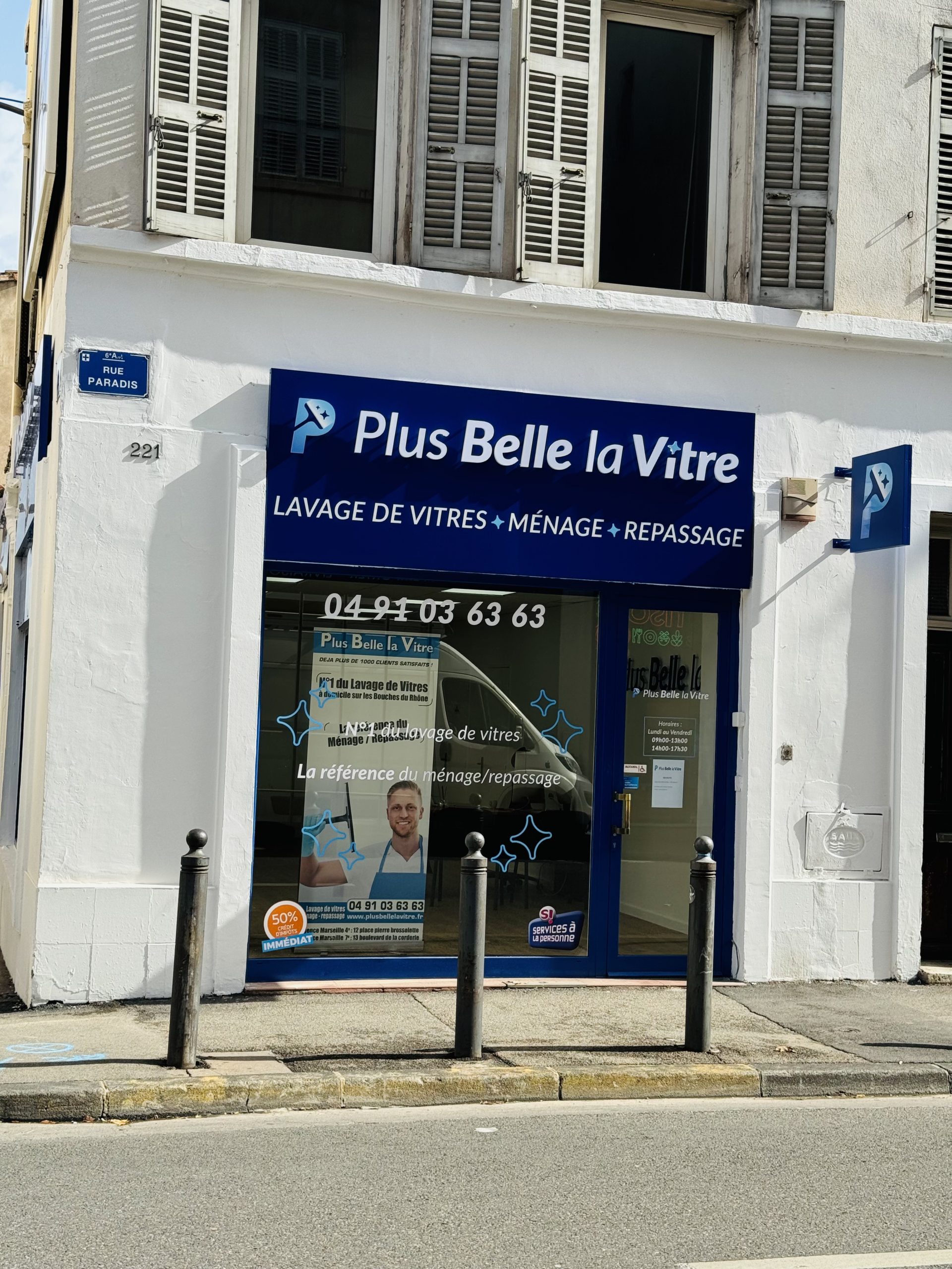 bureau plus belle la vitre